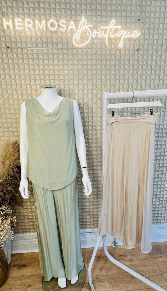 Silk Pants