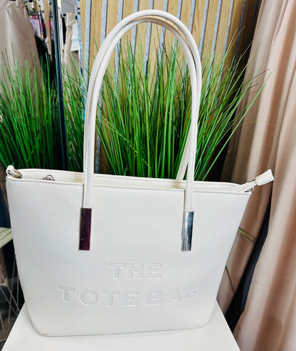Cream Tote Bag