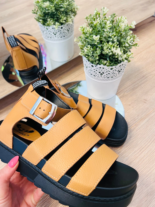 Gladiator Sandal Tan