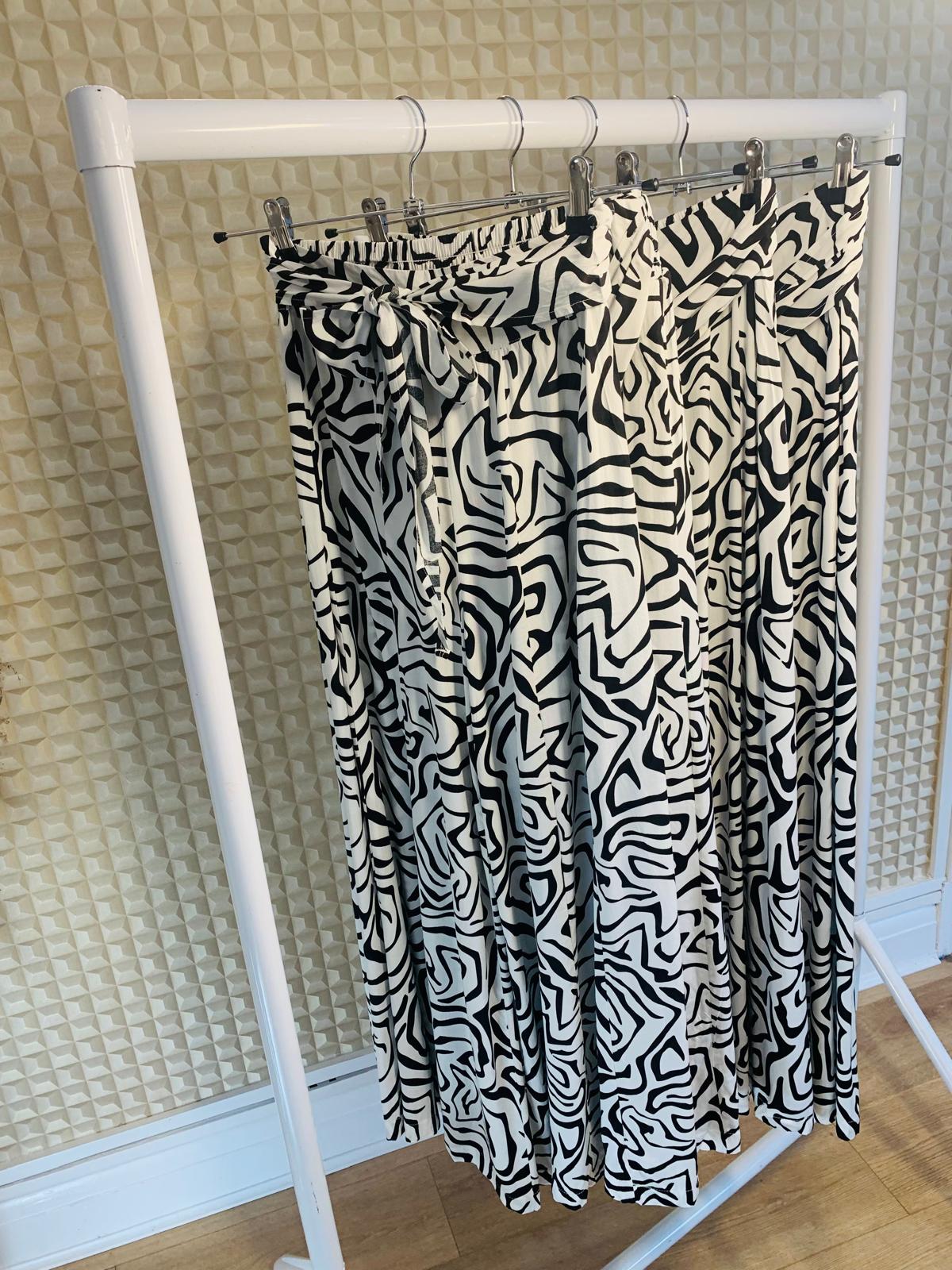 Stella Black & White Palazzo