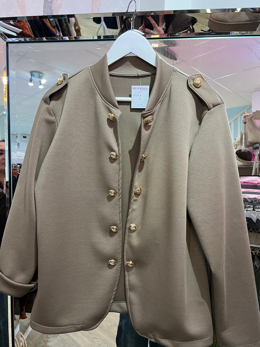 Soft military jacket