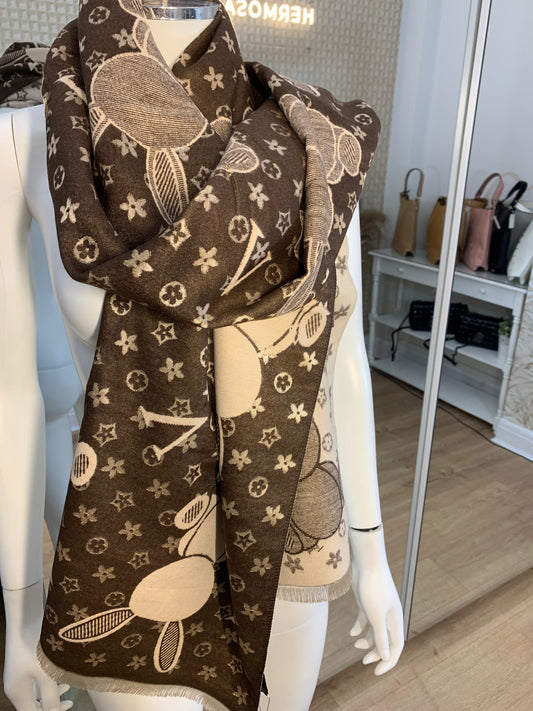 LV Teddy Scarf