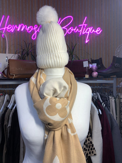 Louise Viton Hat & Scarf Set