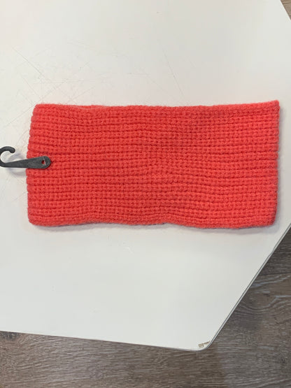 Coral Buttoned Headband