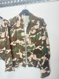 Poetry Camo Military Jacket