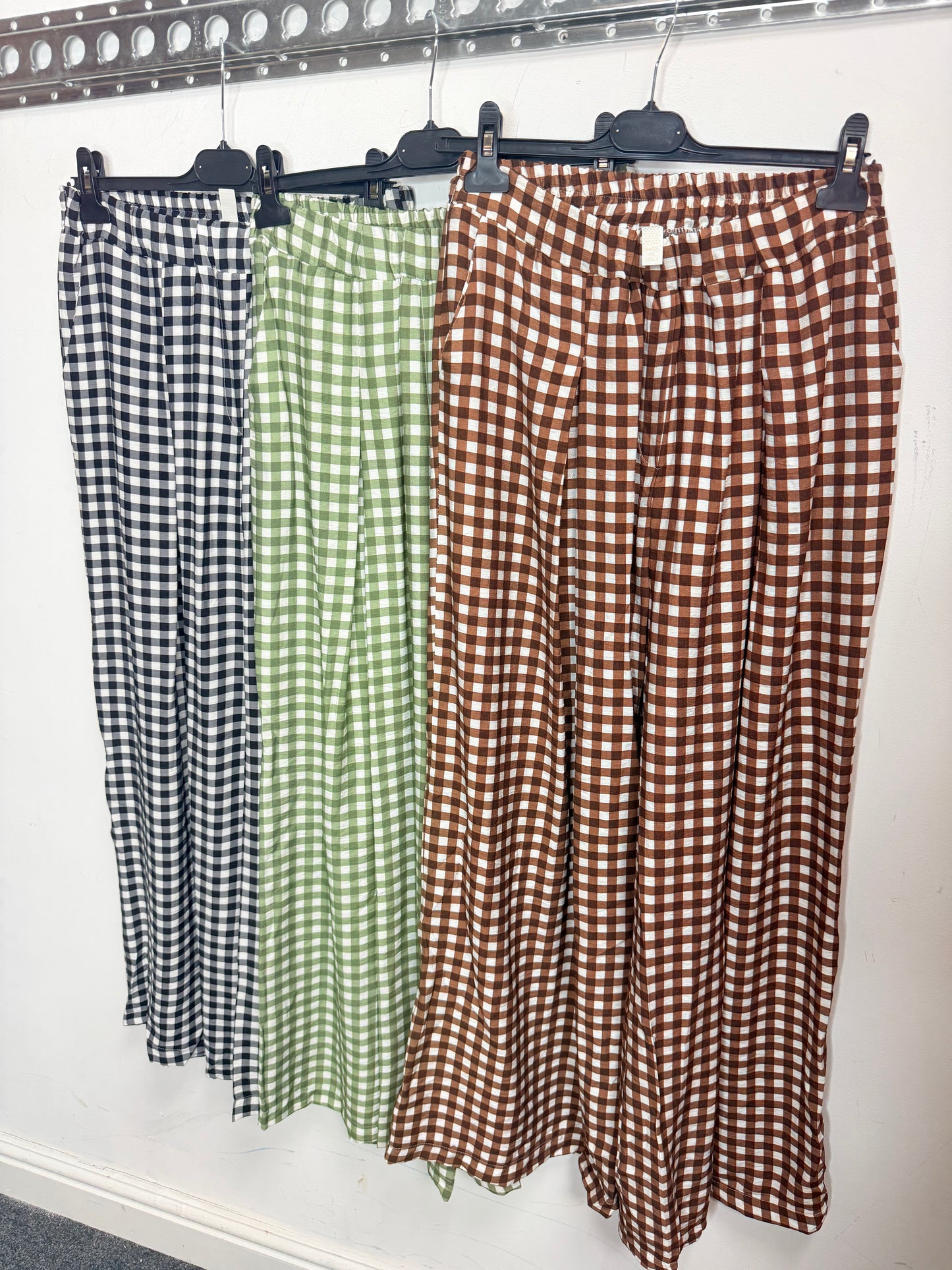 Gingham Palazzo