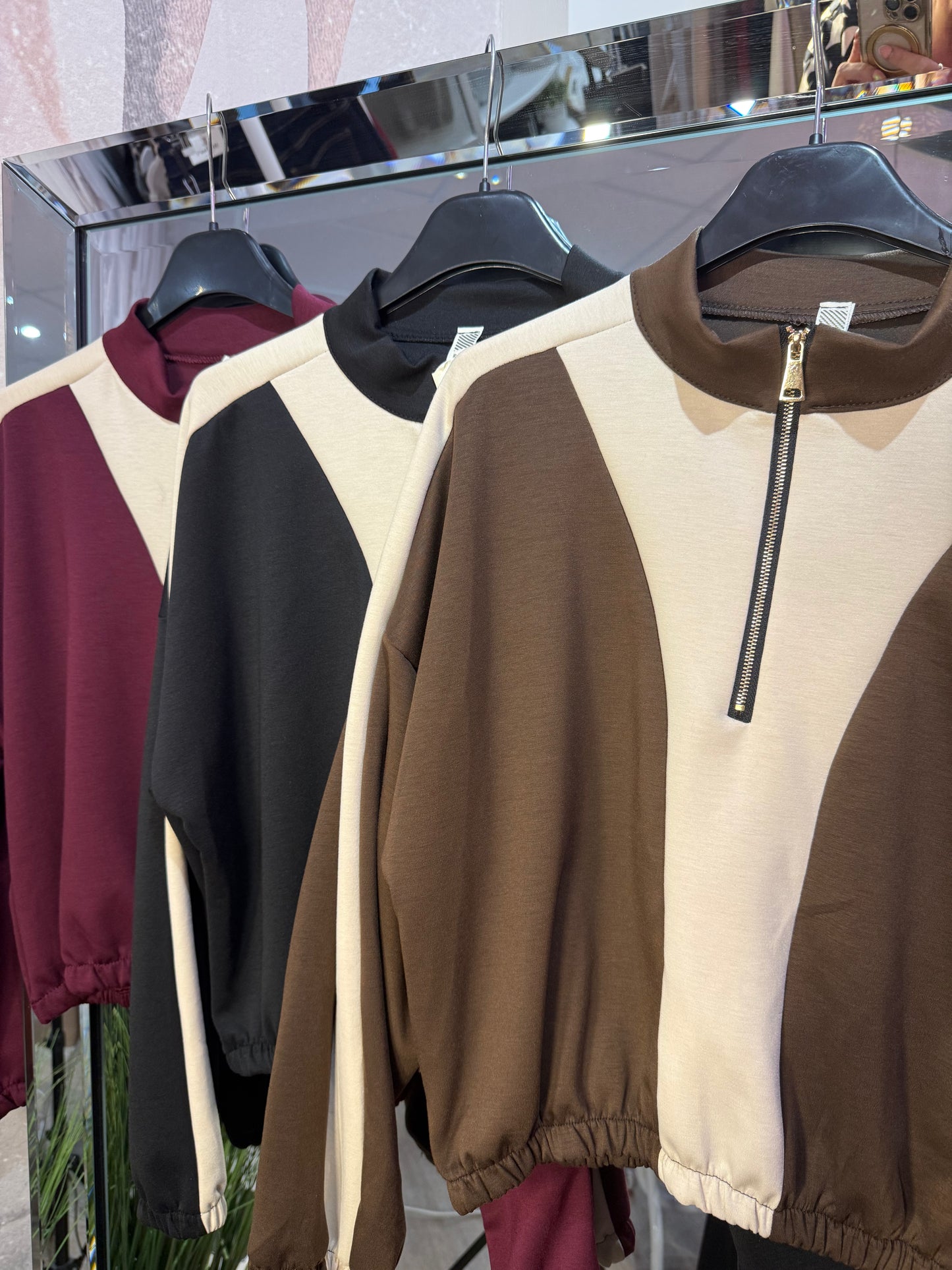 Zip up Track Top