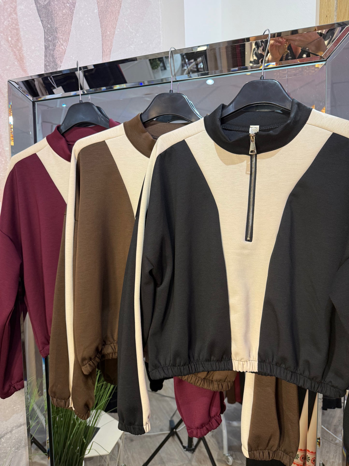 Zip up Track Top