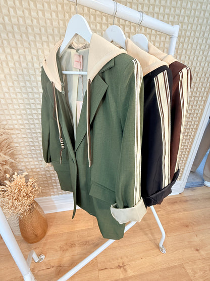 Hooded Blazer