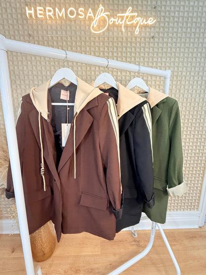 Hooded Blazer