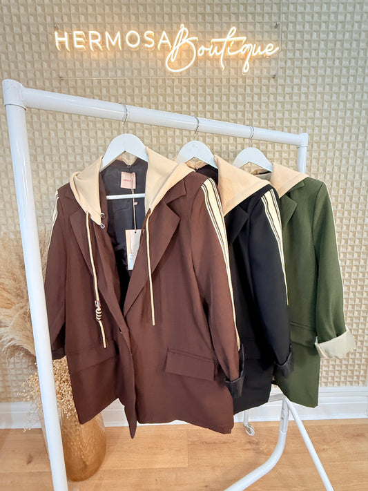 Hooded Blazer