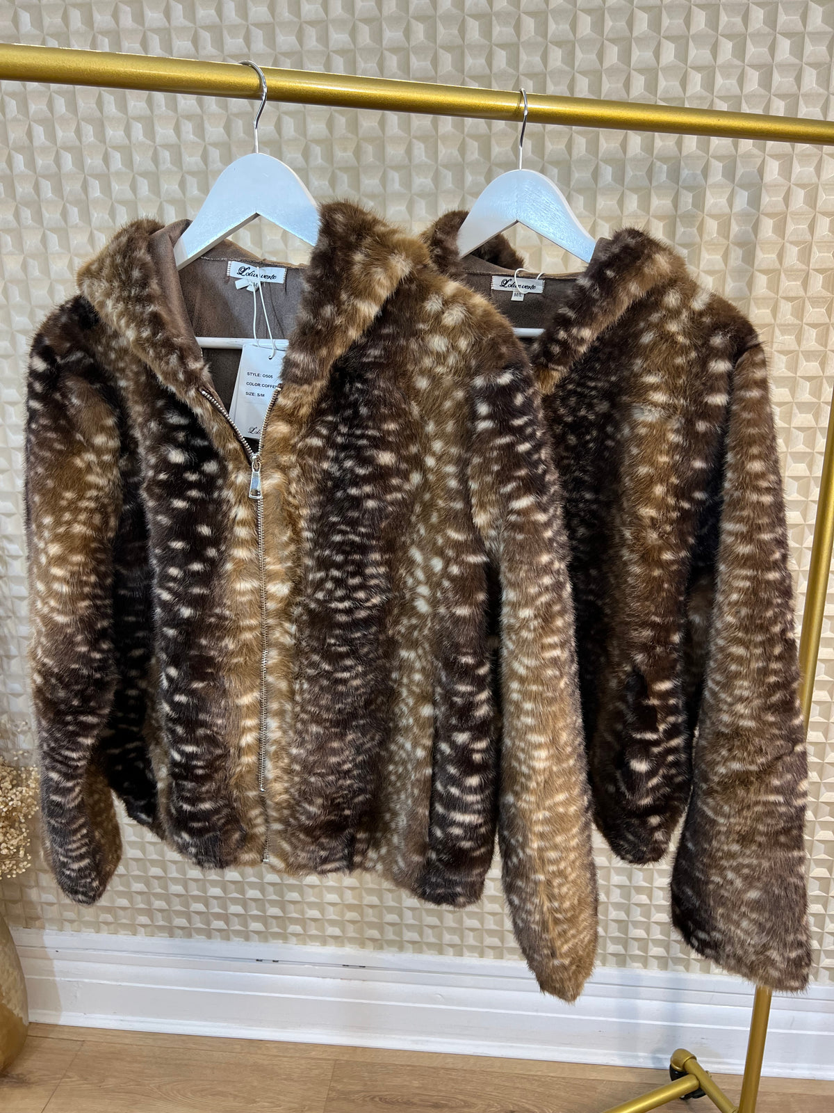 Bambi Hooded Zip up Jacket