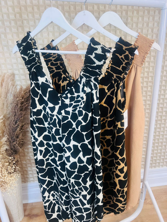 Gather Mini Dress